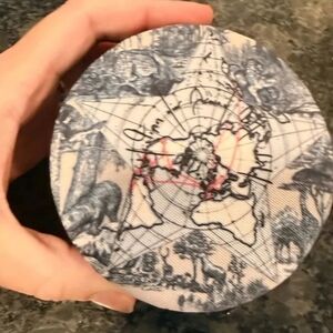 Dior Blue and White Travel Bag